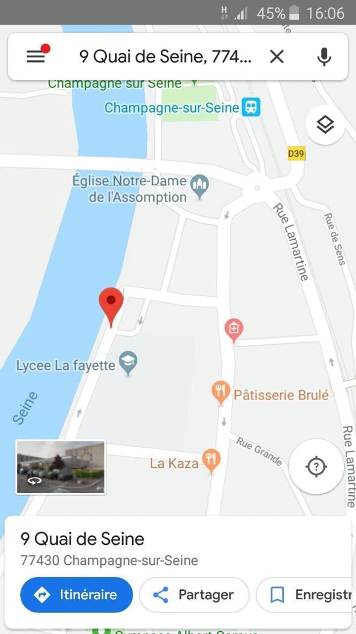 Villa L'Escapade 3 Etoiles Champagne-sur-Seine Zimmer foto